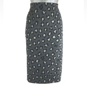 LOFT Leopard Print Pencil Skirt NWT